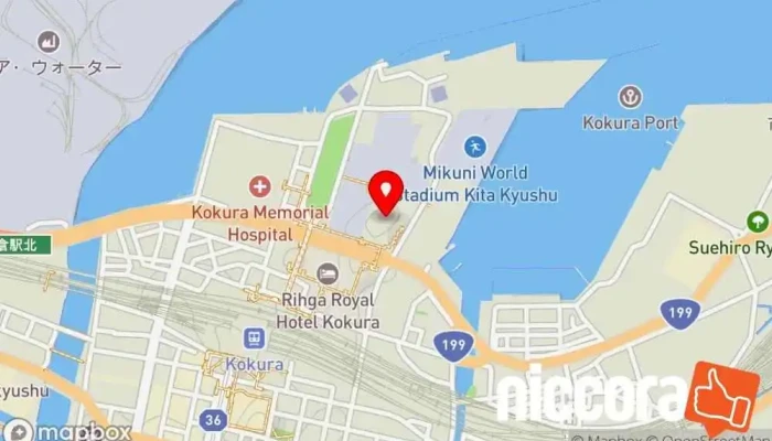 の地図 エスオーエス（株） ソフトウェア企業, IT コンサルタント で 北九州市