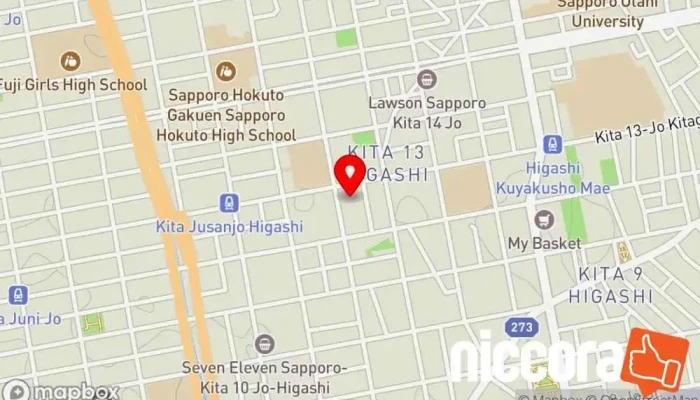 の地図 Fire Cracker株式会社 IT コンサルタント で 札幌市