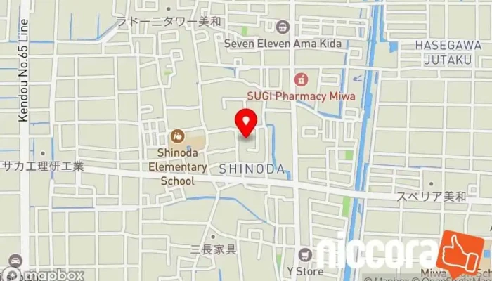 の地図 Goto-Labo エンジニア, IT コンサルタント, パソコン修理店, パソコン卸売業者 で あま市