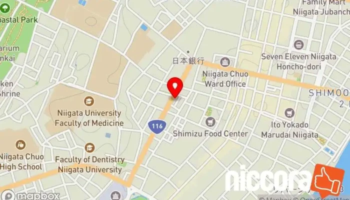 の地図 グラディアトル法律事務所新潟オフィス 法律事務所, 弁護士 で 新潟市