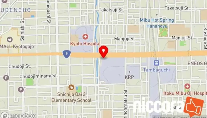 の地図 ハイシンク創研 ソフトウェア企業 で 京都市
