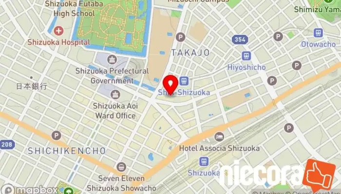 の地図 ホロン株式会社 IT コンサルタント で 静岡市
