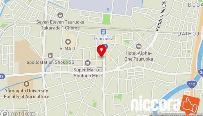 の地図 いー庄内ドットコム インターネット マーケティング業, IT コンサルタント, パソコン修理店, コンピューター サポート、サービス, コンピュータ教室, グラフィック デザイナー, メディア会社, ソフトウェア企業, ウェブ ホスティング会社, ウェブ デザイナー で 鶴岡市