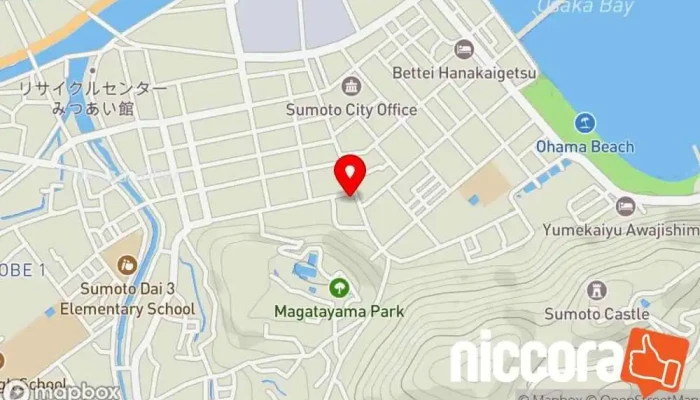 の地図 IJYU淡路島 コンサルタント で 洲本市