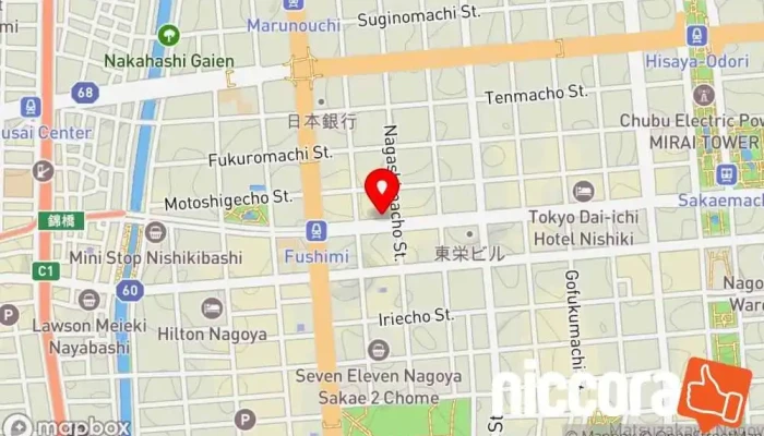 の地図 イニシエイト㈱（Initiate Inc.） 企業のオフィス, 企業間取引業, IT コンサルタント, 委託販売店, 工場設備販売業者, 海外取引コンサルティング, 水耕栽培装置販売業者, 機械部品製造販売業者, ソフトウェア企業, 翻訳業者 で 名古屋市