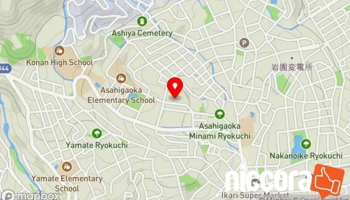 の地図 InScribe Language Consulting 翻訳業者 で 芦屋市