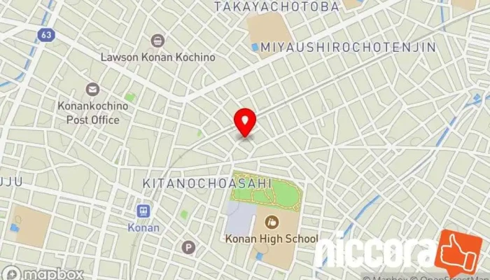 の地図 インテグレ ウェブ デザイナー, IT コンサルタント, ソフトウェア企業 で 江南市