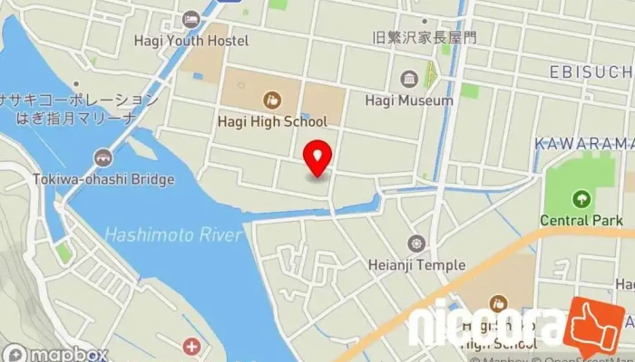 の地図 isn(GATE&CO) IT コンサルタント, 音響コンサルタント, イベント プランナー, インターネット マーケティング業, ウェブ デザイナー で 萩市