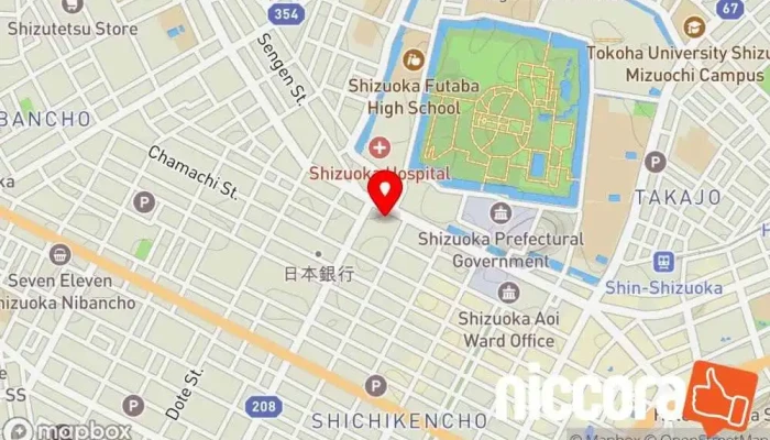 の地図 IT静岡 NPO法人 で 静岡市
