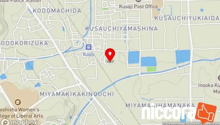 の地図 ITエンジニアリング パソコン修理店 で 京田辺市