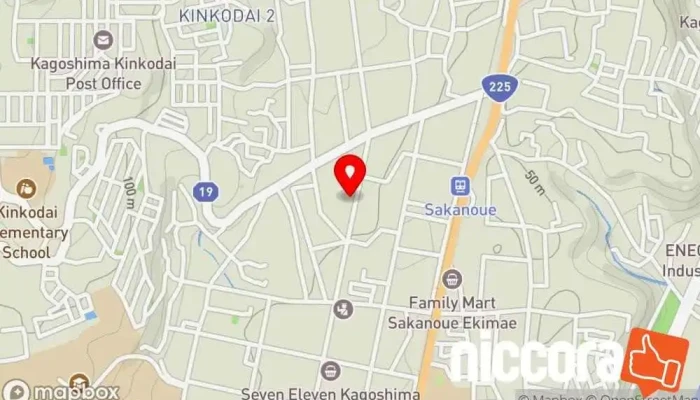 の地図 ＩＴコンシェルジュ事務所 ソフトウェア企業 で 鹿児島市