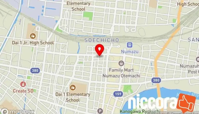 の地図 イッツ（ｉｔ’ｓ） 衣料品店 で 沼津市