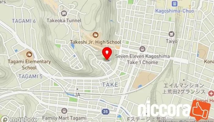 の地図 ＪＥＤビジネスコンサルタント（株）  で 鹿児島市