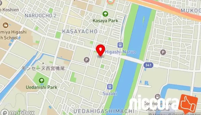 の地図 ＪＥコンサルティング 企業のオフィス で 西宮市