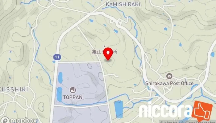 の地図 カメヤマテック 製造元 で 亀山市