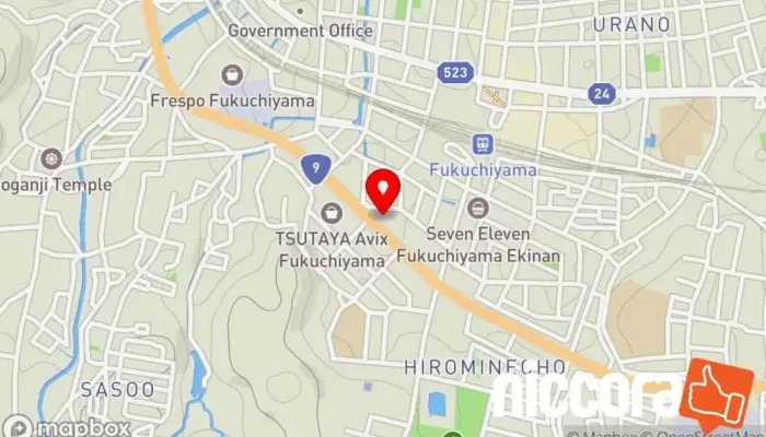 の地図 ケータイの達人 携帯電話ショップ, コンピュータ教室, 中古パソコン店, ウェブ デザイナー で 福知山市