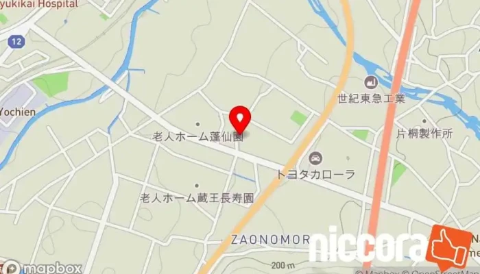 の地図 ケーズライフコンサルタント株式会社 企業のオフィス で 上山市
