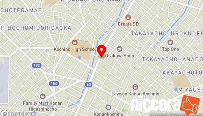 の地図 KEYTEC IT コンサルタント, インターネット サービス プロバイダ で 江南市