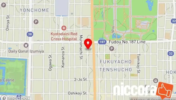 の地図 コネクトドット IT コンサルタント で 京都市