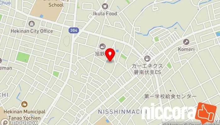 の地図 クリエイトデザイン株式会社 碧南支店 ウェブ デザイナー で 碧南市