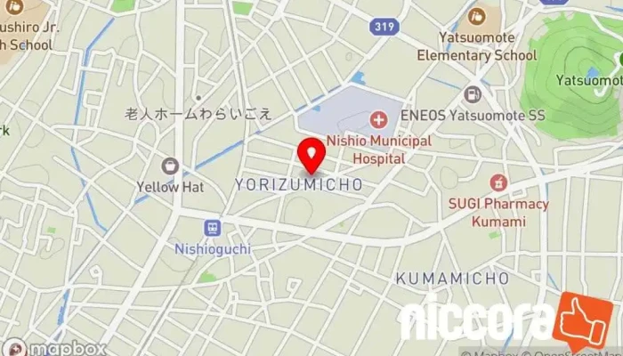 の地図 マァート・ハイシステム（有） IT コンサルタント, インターネット サービス プロバイダ で 西尾市