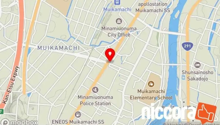 の地図 MDC南魚沼データセンター 企業のオフィス で 南魚沼市