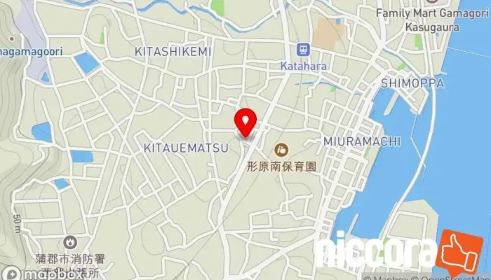 の地図 メディカ株式会社 医療コンサルタント, 企業経営コンサルタント で 蒲郡市