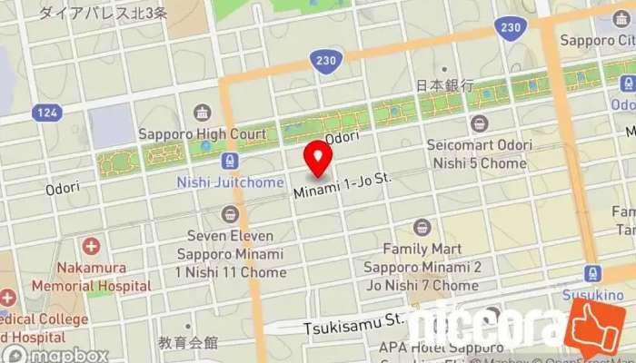 の地図 メイセイクリエーション㈱ IT コンサルタント, マーケティング コンサルタント, ウェブ デザイナー で 札幌市