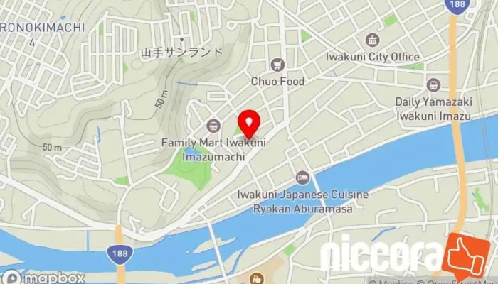 の地図 Mips·デザイン デザインエージェンシー, グラフィック デザイナー, ウェブ デザイナー で 岩国市