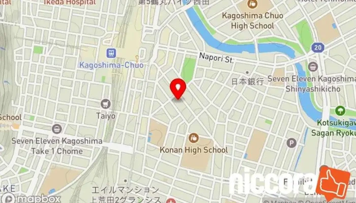 の地図 N Inc. (株式会社N) 人事コンサルティング で 鹿児島市