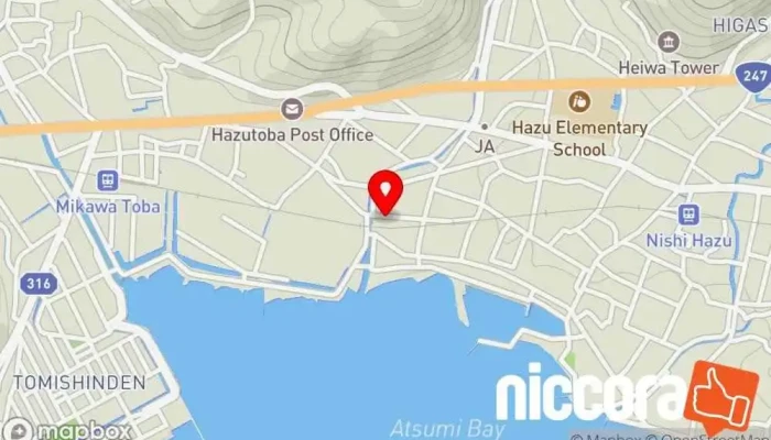 の地図 ナカニシ（有） ソフトウェア企業 で 西尾市