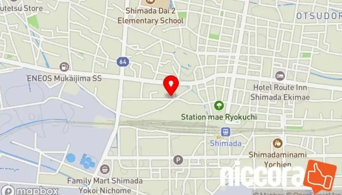 の地図 ＮＤＳ 島田事務所 電気通信設備請負業者 で 島田市