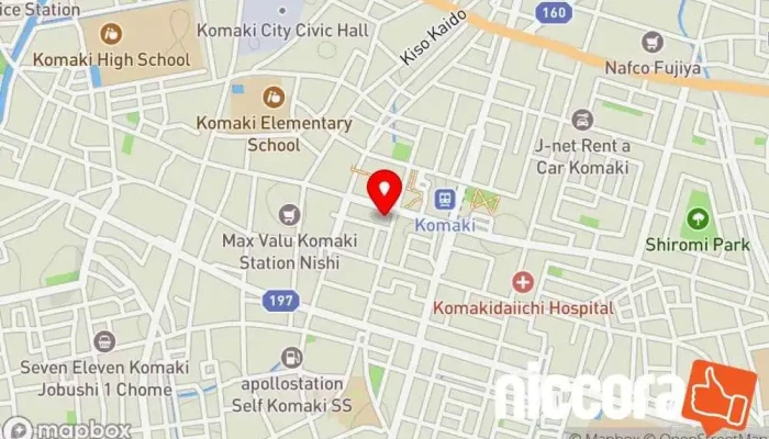 の地図 ＮＥＣフィールディング（株） 小牧支店 コンピューター サポート、サービス, コンピュータ で 小牧市