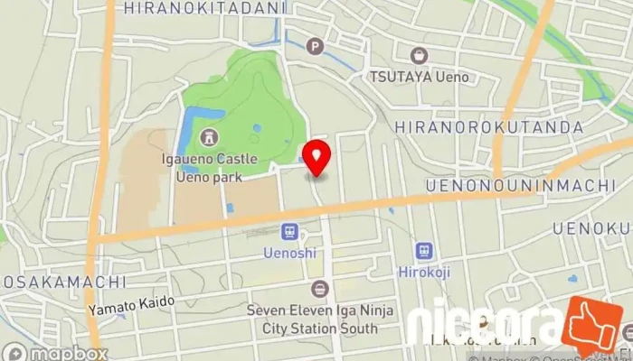 の地図 ＮＥＣフィールディング（株） 伊賀上野営業所 卸売業 で 伊賀市