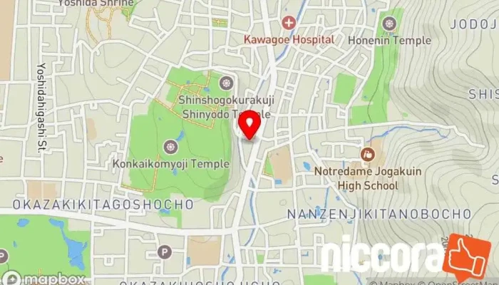 の地図 Nekologic ソフトウェア企業 で 京都市