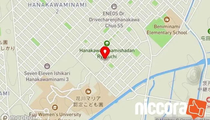 の地図 ニチドク事務機㈱ 事務用品店 で 石狩市