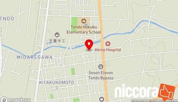 の地図 ＮＴＫ（合同会社） 企業のオフィス, 電気通信設備請負業者 で 天童市