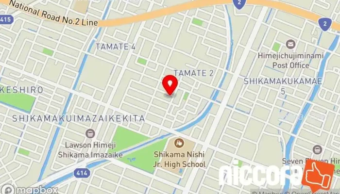 の地図 オフィス Ryu 生命保険代理店 で 姫路市