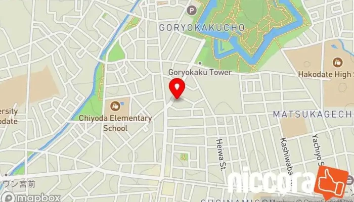 の地図 パーソルテンプスタッフ株式会社 函館オフィス 人材派遣業, 人事コンサルティング で 函館市