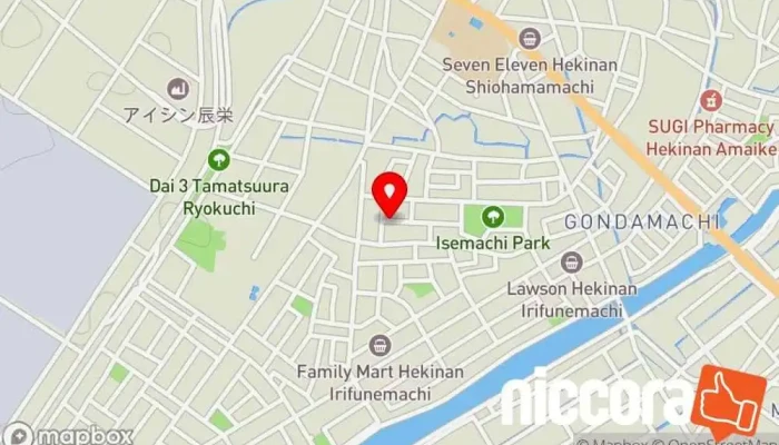 の地図 Parante Higlob 登録支援機関 ビザコンサルティングサービス で 碧南市