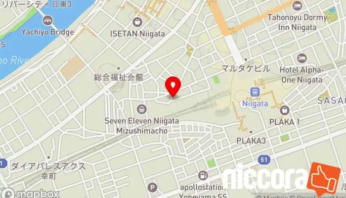 の地図 パソコン出張修理 アテック2号館 新潟駅前店 パソコン修理店 で 新潟市
