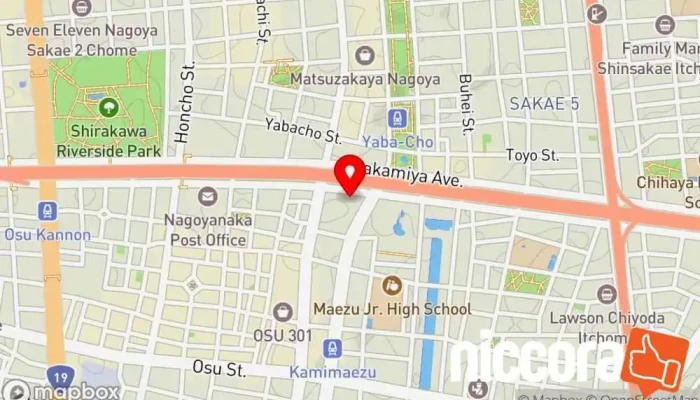 の地図 パソコン修理・データ復旧・ITサポート「ニュート」名古屋本店 (持込不可) パソコン修理店, IT コンサルタント で 名古屋市