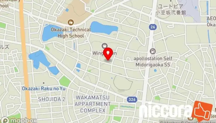 の地図 パソコン修理の ILIS パソコン修理店 で 岡崎市