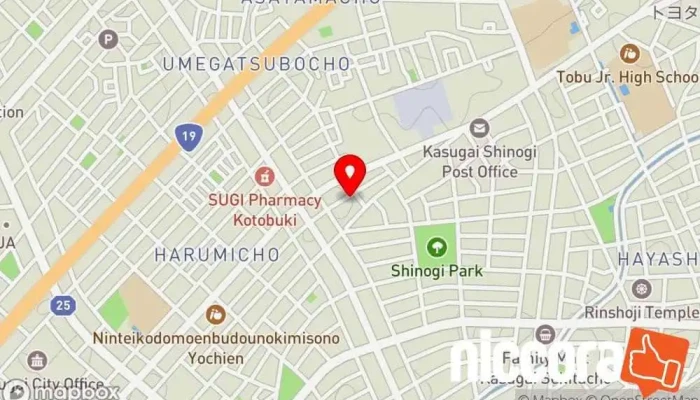 の地図 パソコンドック24 春日井店 パソコン修理店, IT コンサルタント, コンピューター サポート、サービス, データ復旧業 で 春日井市