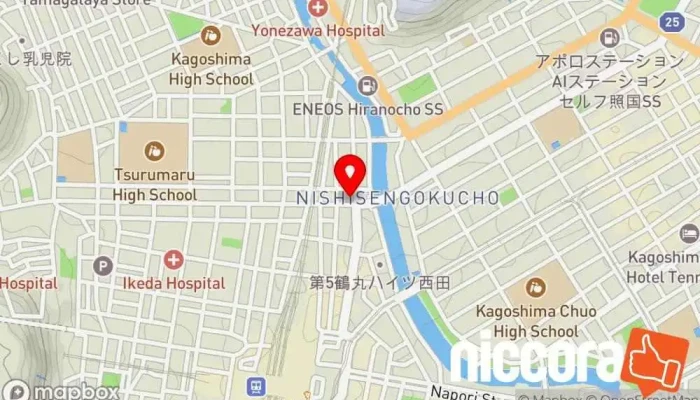 の地図 パソコンドック24 鹿児島中央店 パソコン修理店, IT コンサルタント, コンピューター サポート、サービス, データ復旧業 で 鹿児島市