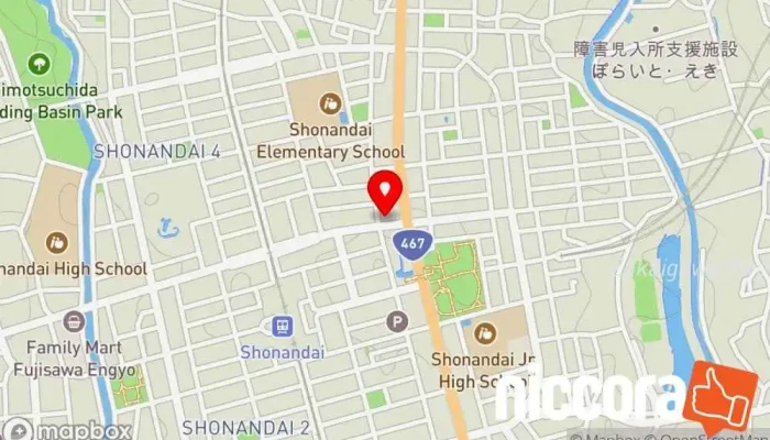 の地図 パソコンドック24 湘南台店 パソコン修理店, IT コンサルタント, コンピューター サポート、サービス, データ復旧業 で 藤沢市
