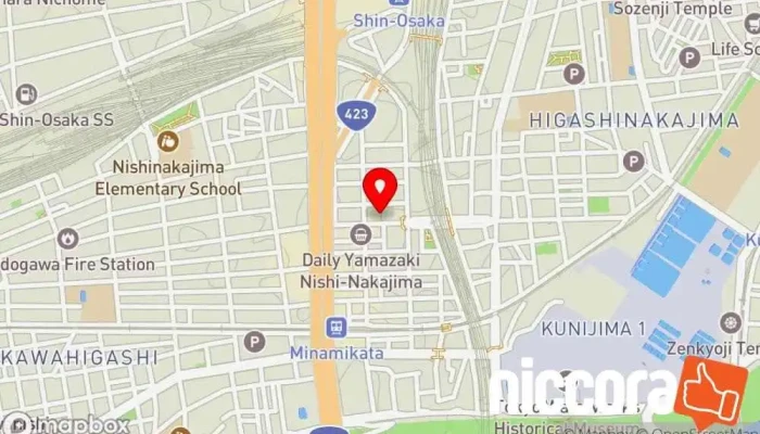の地図 パソコンドック24 新大阪店 パソコン修理店, IT コンサルタント, コンピューター サポート、サービス, データ復旧業 で 大阪市