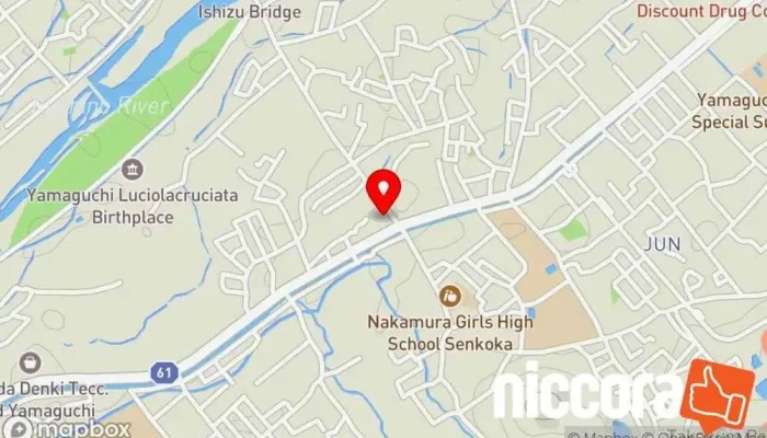 の地図 パソコンのお医者さん パソコン修理店 で 山口市