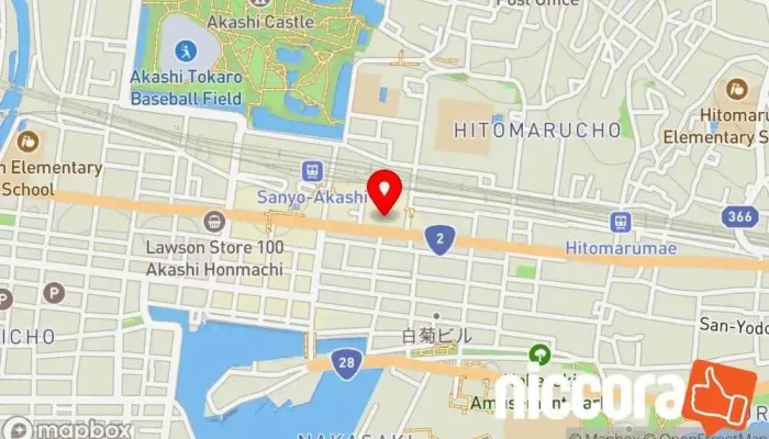 の地図 PCバル/パソコン修理24 アスピア明石店｜Windows･Mac修理/データ復旧の専門店 パソコン修理店, データ復旧業 で 明石市