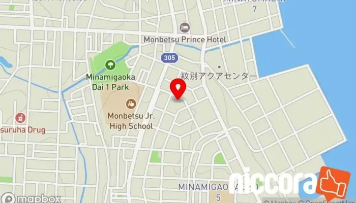 の地図 PFU ITサービス㈱ 紋別サービスステーション 企業のオフィス で 紋別市